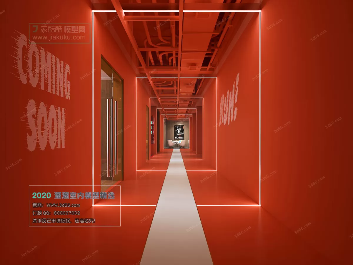 PUBLIC SPACE 3D MODEL - 3D MODELS - 3DSKY FREE MODELS