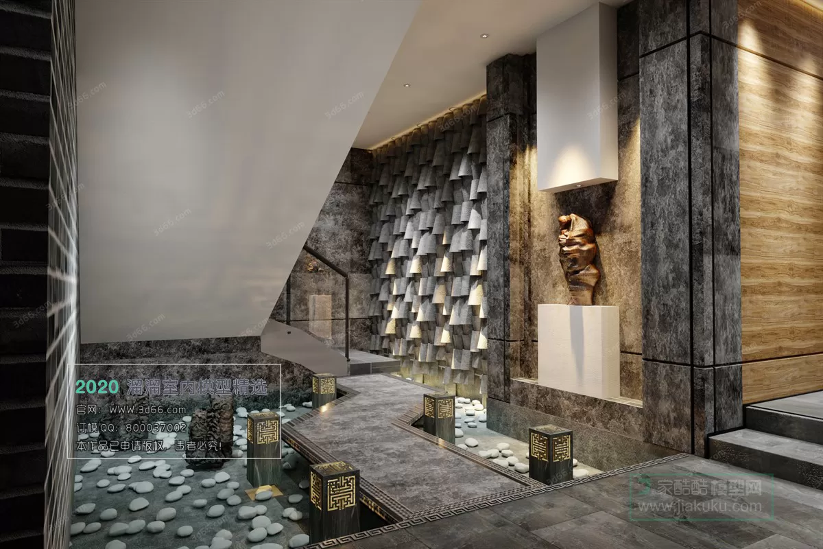 PUBLIC SPACE 3D MODEL - 3D MODELS - 3DSKY FREE MODELS