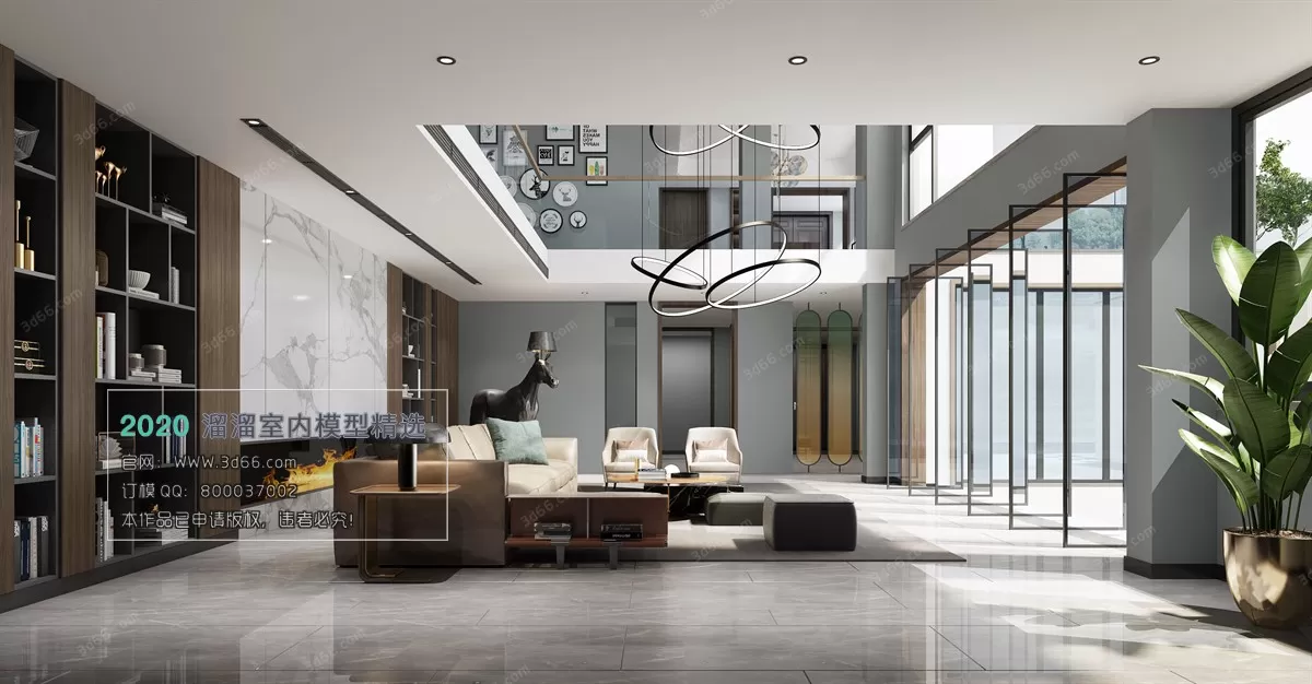 PUBLIC SPACE 3D MODEL - 3D MODELS - 3DSKY FREE MODELS