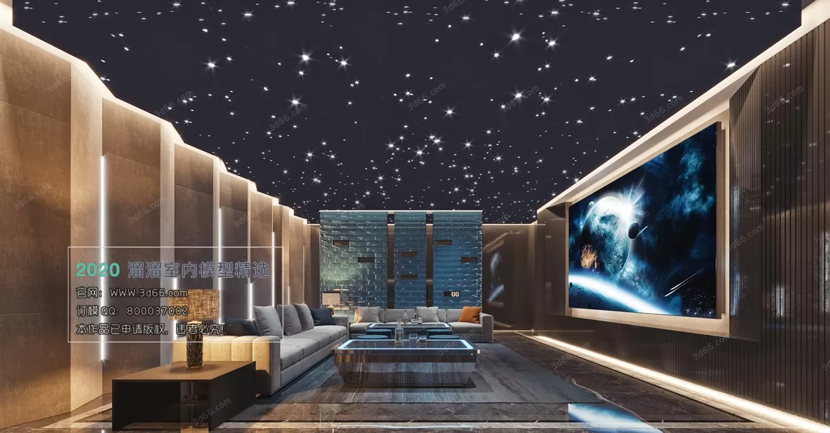 PUBLIC SPACE 3D MODEL - 3D MODELS - 3DSKY FREE MODELS