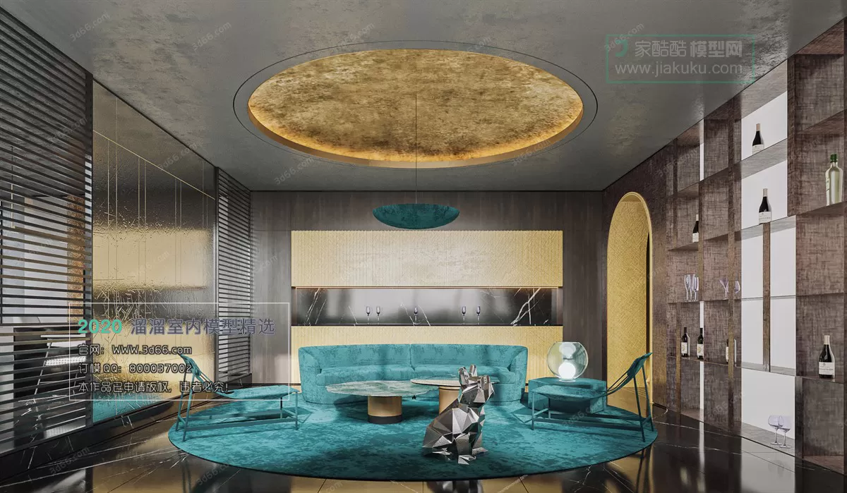 PUBLIC SPACE 3D MODEL - 3D MODELS - 3DSKY FREE MODELS