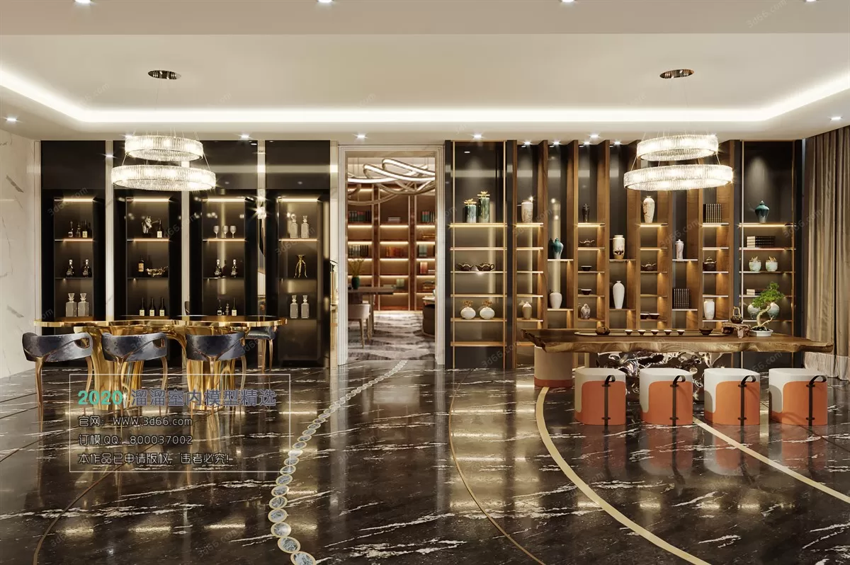 PUBLIC SPACE 3D MODEL - 3D MODELS - 3DSKY FREE MODELS