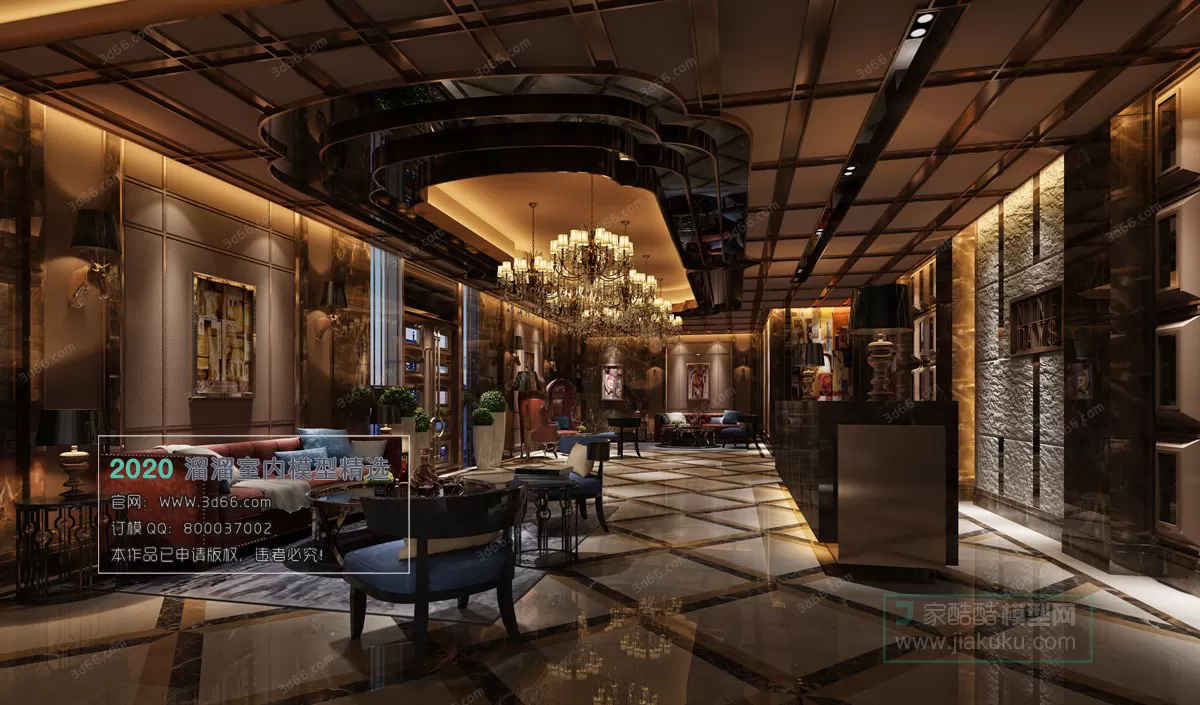 PUBLIC SPACE 3D MODEL - 3D MODELS - 3DSKY FREE MODELS