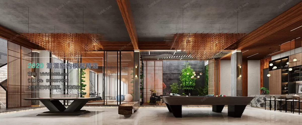 PUBLIC SPACE 3D MODEL - 3D MODELS - 3DSKY FREE MODELS