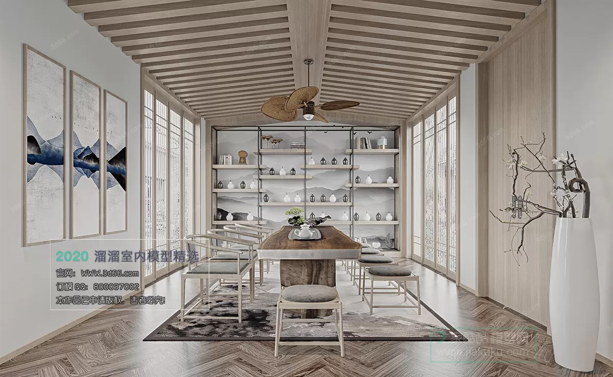 PUBLIC SPACE 3D MODEL - 3D MODELS - 3DSKY FREE MODELS