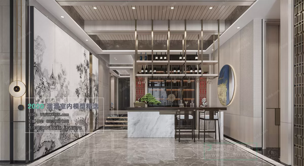 PUBLIC SPACE 3D MODEL - 3D MODELS - 3DSKY FREE MODELS