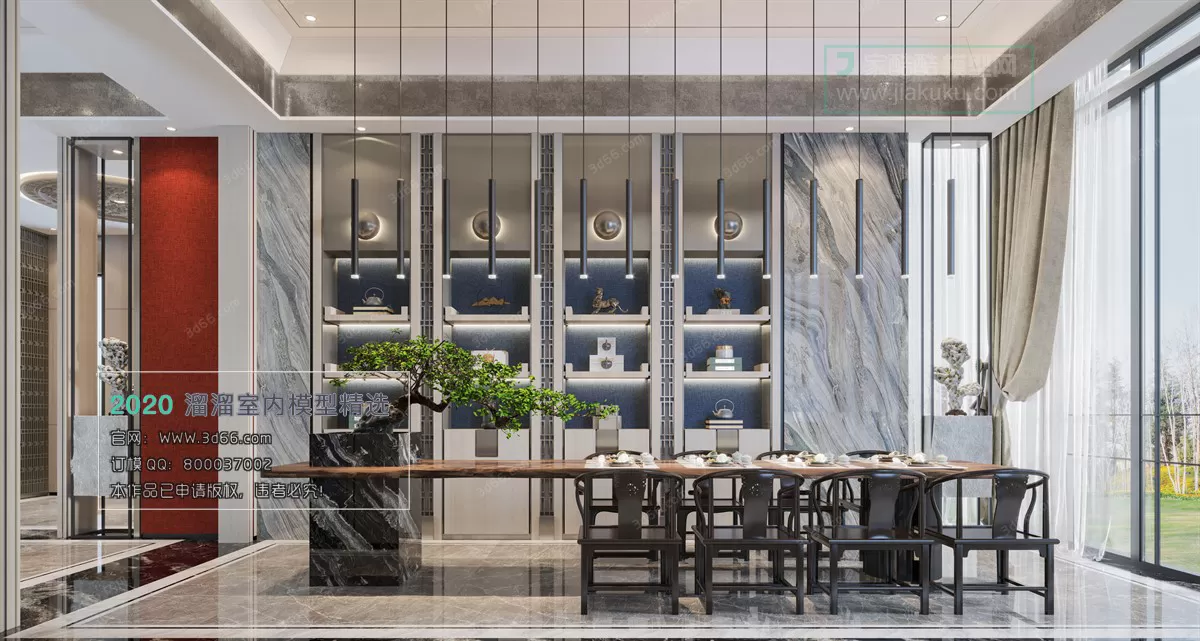 PUBLIC SPACE 3D MODEL - 3D MODELS - 3DSKY FREE MODELS