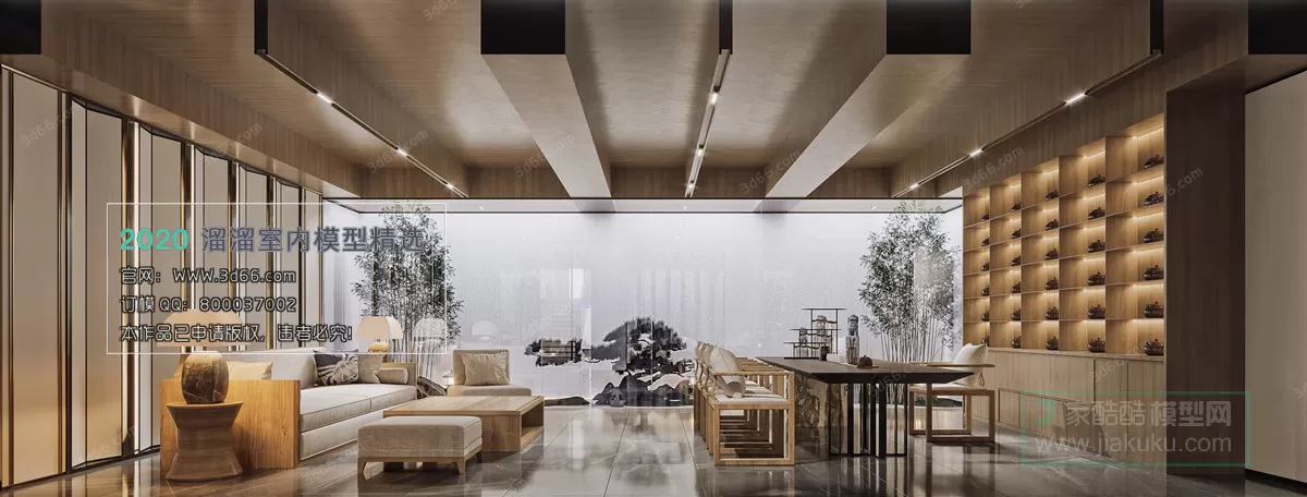 PUBLIC SPACE 3D MODEL - 3D MODELS - 3DSKY FREE MODELS