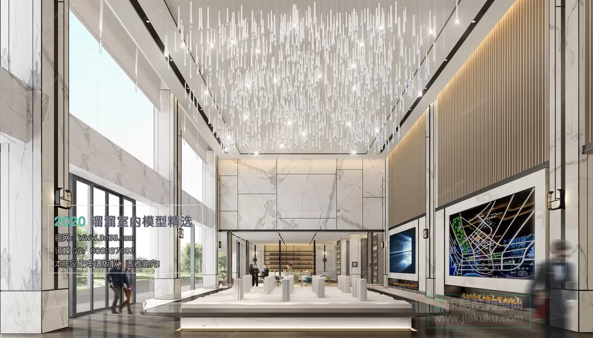 PUBLIC SPACE 3D MODEL - 3D MODELS - 3DSKY FREE MODELS