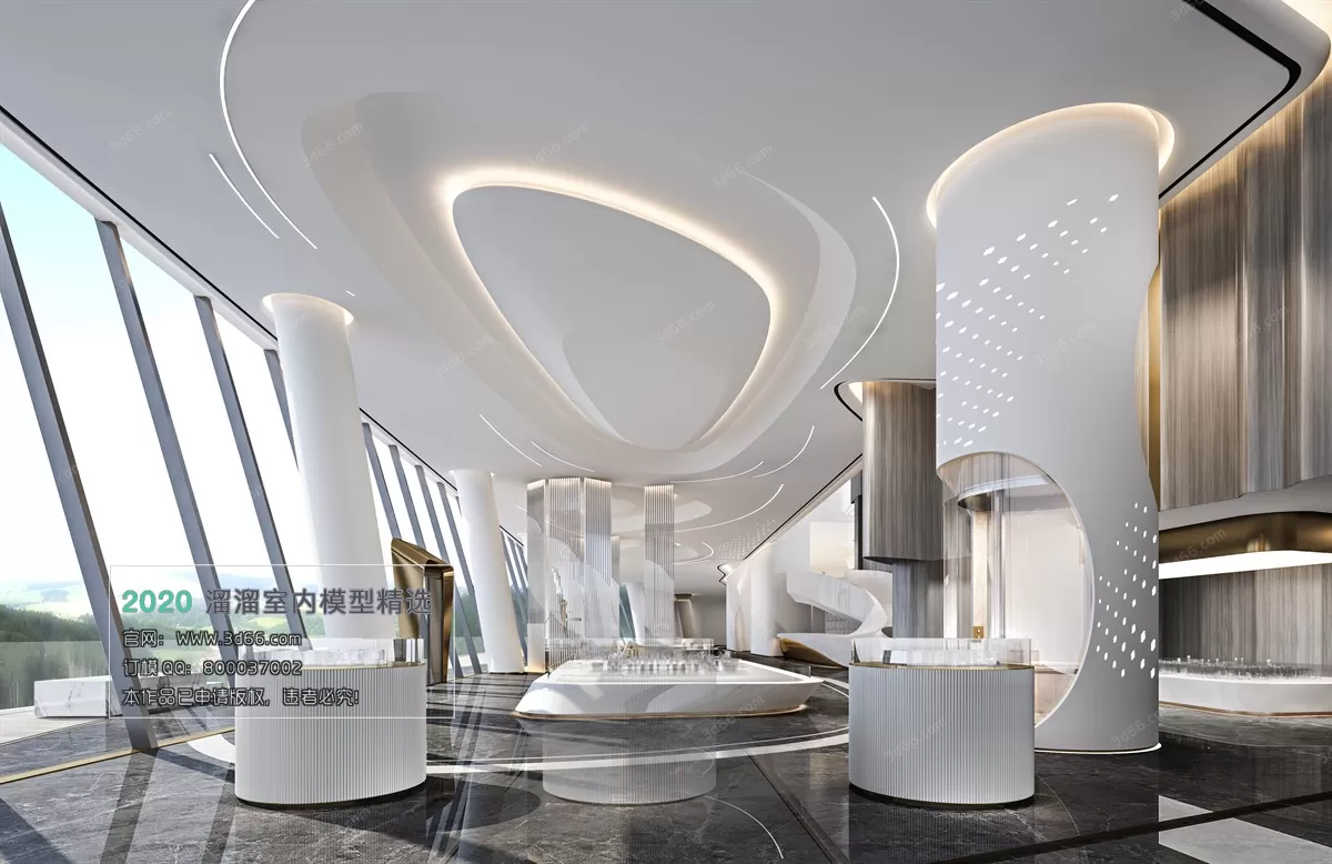 PUBLIC SPACE 3D MODEL - 3D MODELS - 3DSKY FREE MODELS