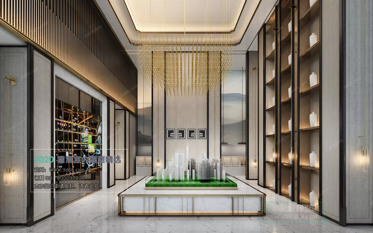 PUBLIC SPACE 3D MODEL - 3D MODELS - 3DSKY FREE MODELS