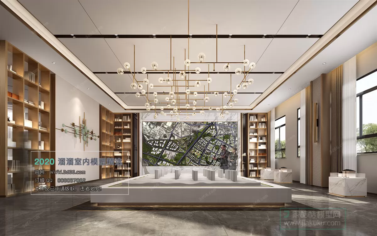 PUBLIC SPACE 3D MODEL - 3D MODELS - 3DSKY FREE MODELS