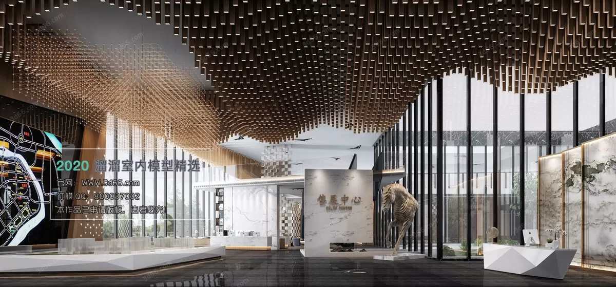 PUBLIC SPACE 3D MODEL - 3D MODELS - 3DSKY FREE MODELS