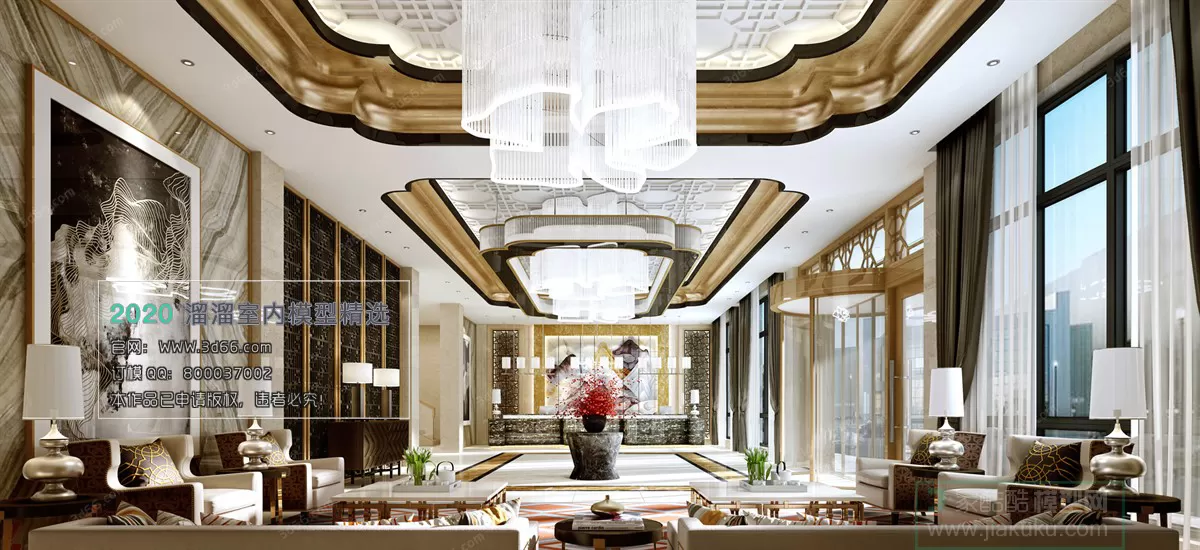 PUBLIC SPACE 3D MODEL - 3D MODELS - 3DSKY FREE MODELS