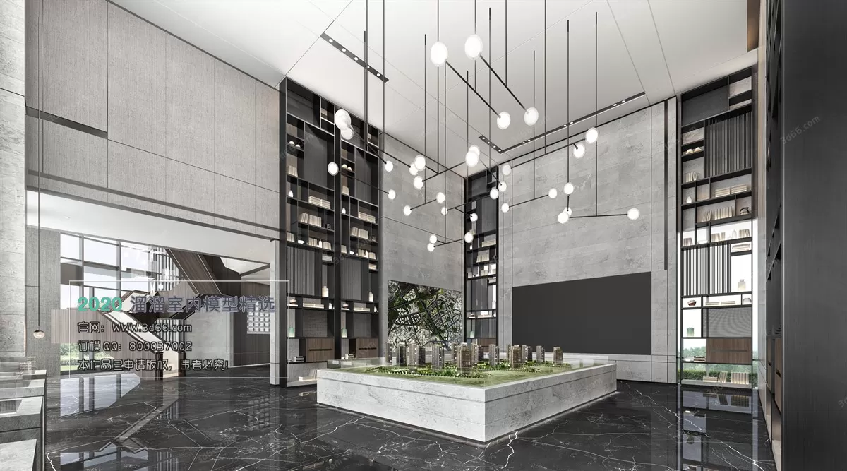 PUBLIC SPACE 3D MODEL - 3D MODELS - 3DSKY FREE MODELS