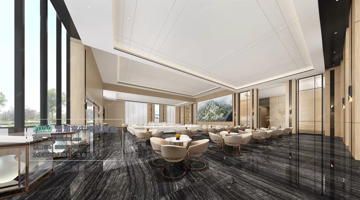 PUBLIC SPACE 3D MODEL - 3D MODELS - 3DSKY FREE MODELS