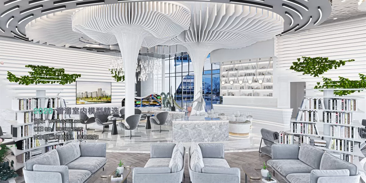 PUBLIC SPACE 3D MODEL - 3D MODELS - 3DSKY FREE MODELS