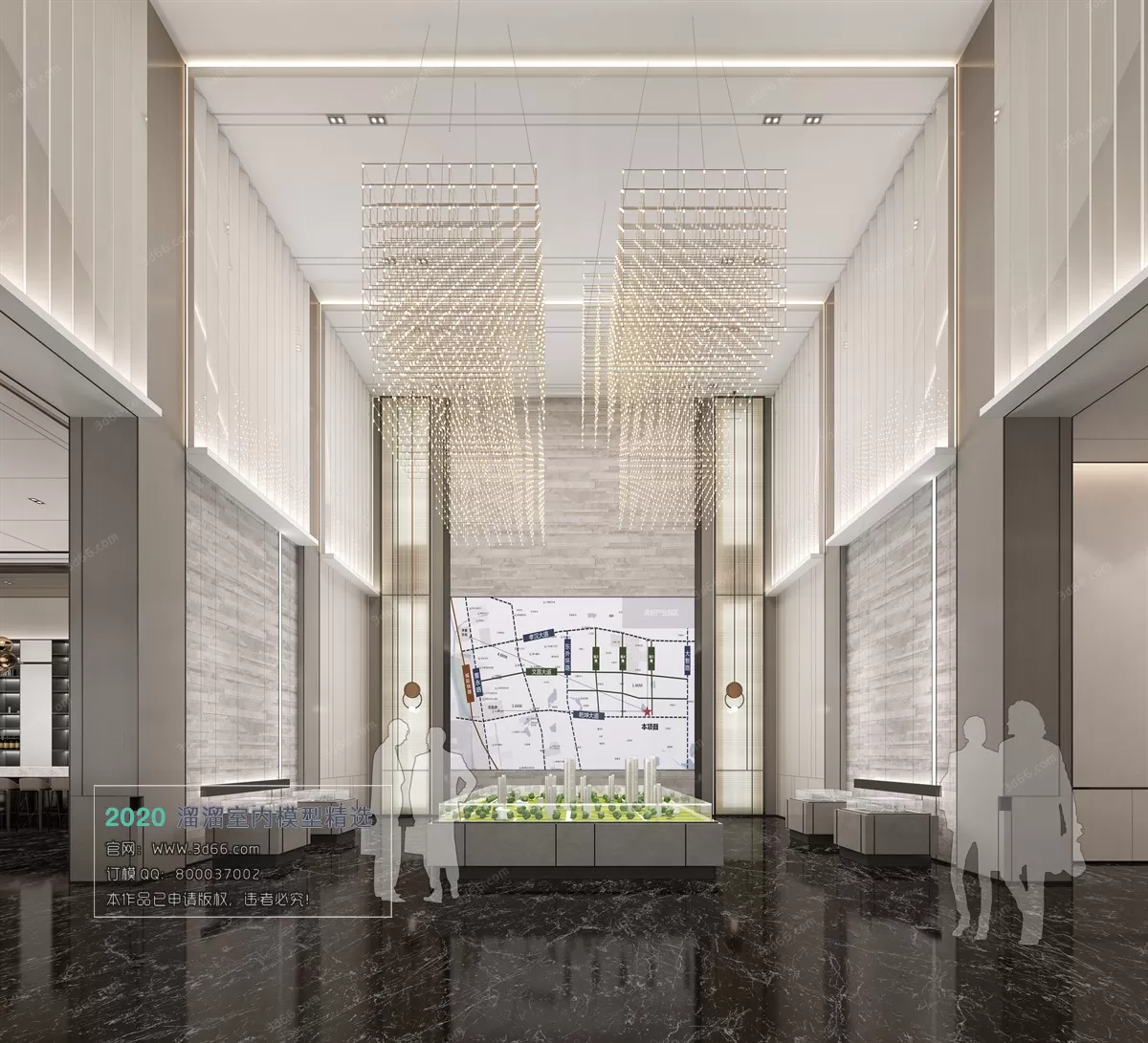 PUBLIC SPACE 3D MODEL - 3D MODELS - 3DSKY FREE MODELS