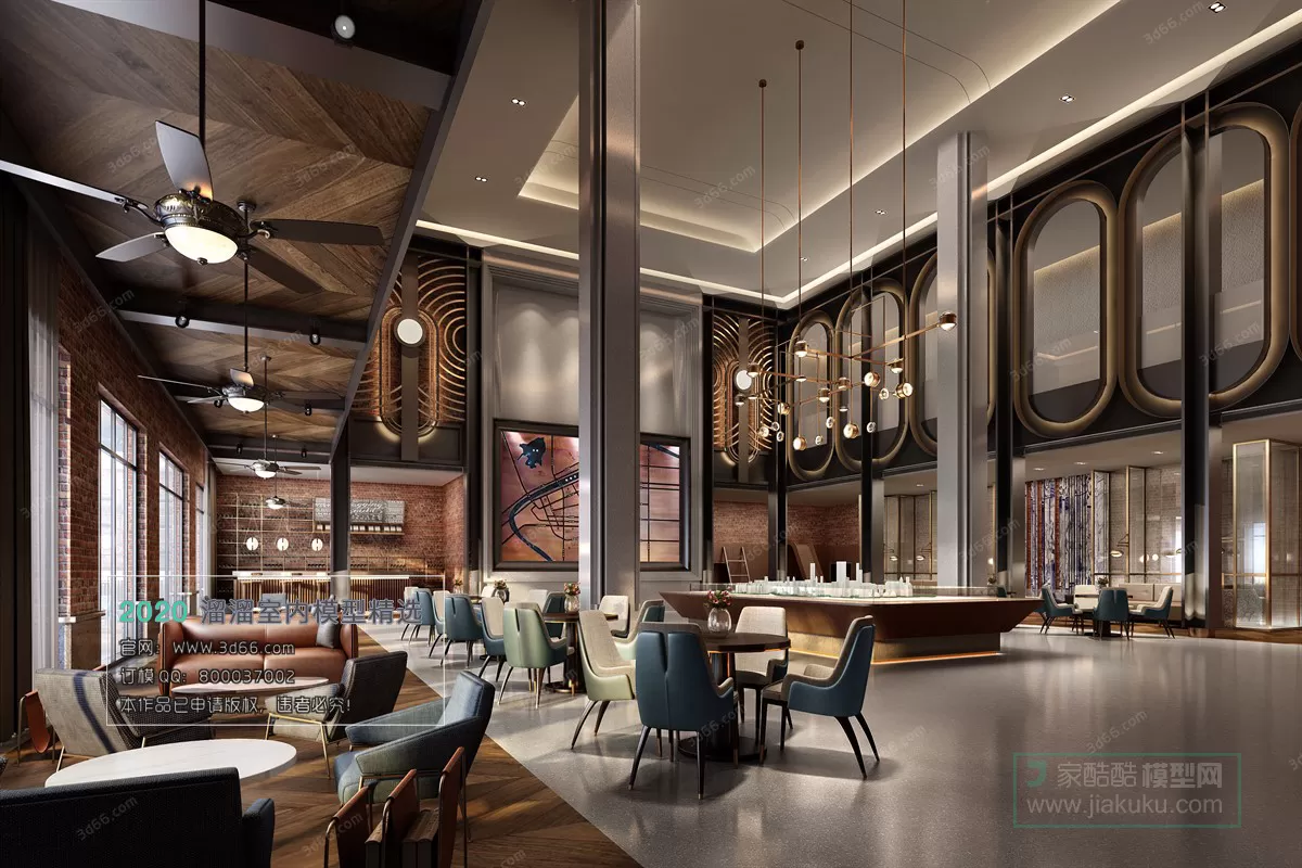 PUBLIC SPACE 3D MODEL - 3D MODELS - 3DSKY FREE MODELS