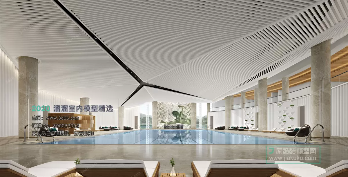 PUBLIC SPACE 3D MODEL - 3D MODELS - 3DSKY FREE MODELS