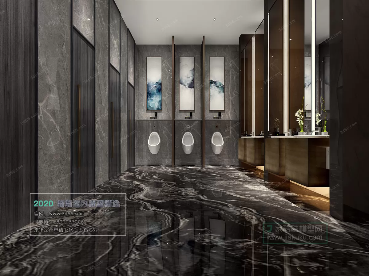 PUBLIC SPACE 3D MODEL - 3D MODELS - 3DSKY FREE MODELS