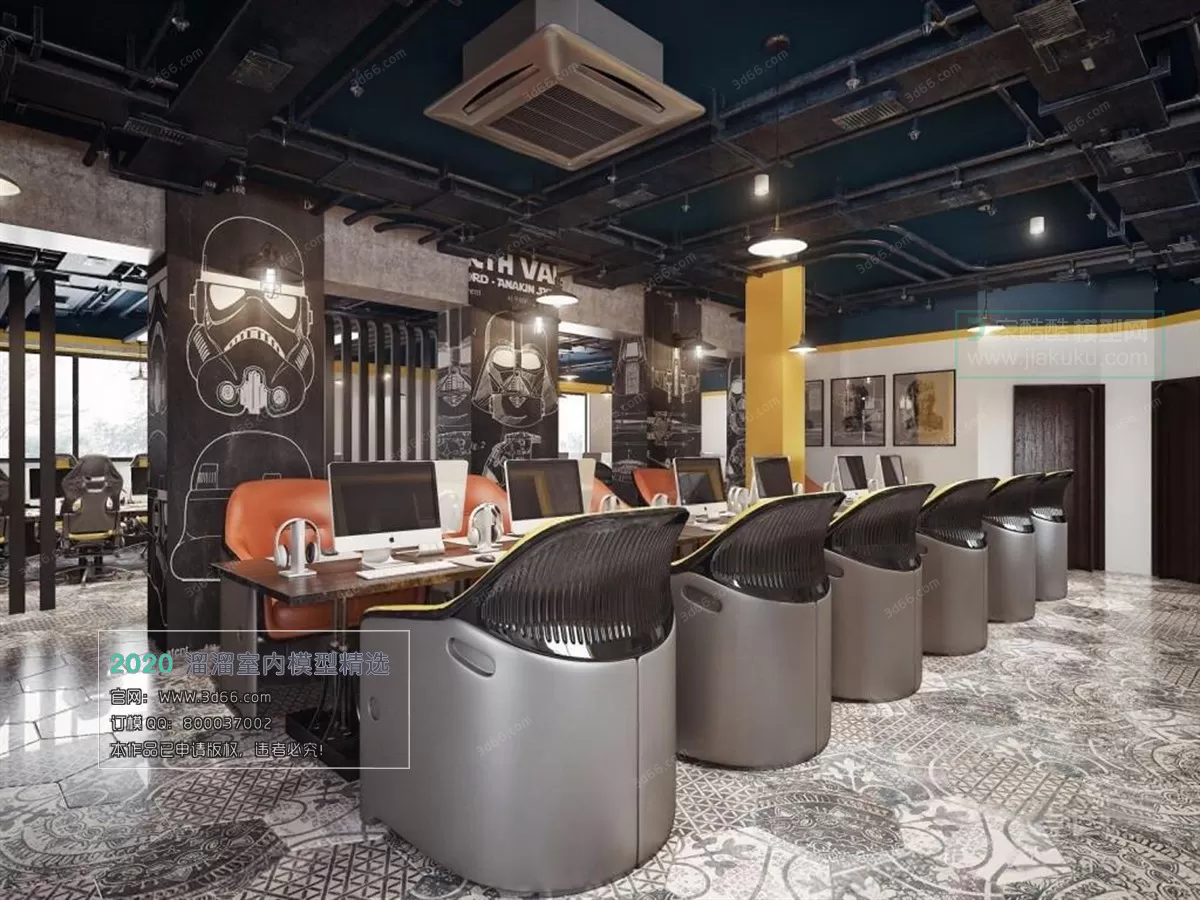 PUBLIC SPACE 3D MODEL - 3D MODELS - 3DSKY FREE MODELS