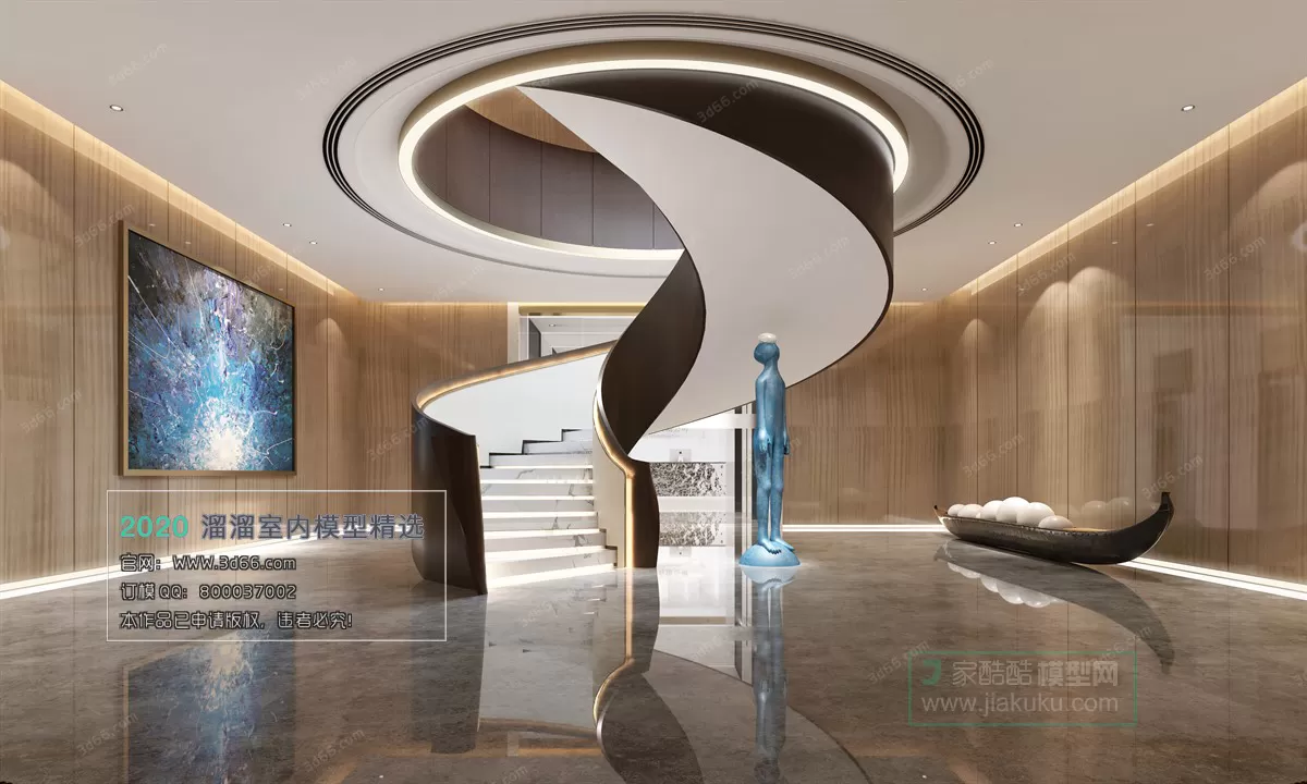 PUBLIC SPACE 3D MODEL - 3D MODELS - 3DSKY FREE MODELS