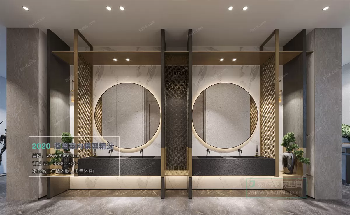 PUBLIC SPACE 3D MODEL - 3D MODELS - 3DSKY FREE MODELS