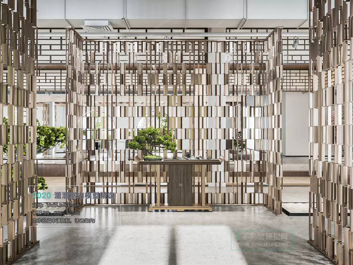 PUBLIC SPACE 3D MODEL - 3D MODELS - 3DSKY FREE MODELS