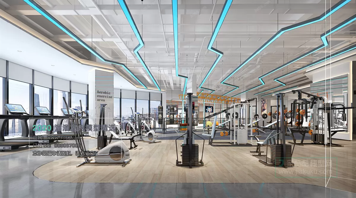 PUBLIC SPACE 3D MODEL - 3D MODELS - 3DSKY FREE MODELS