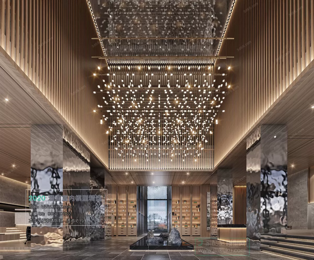 PUBLIC SPACE 3D MODEL - 3D MODELS - 3DSKY FREE MODELS