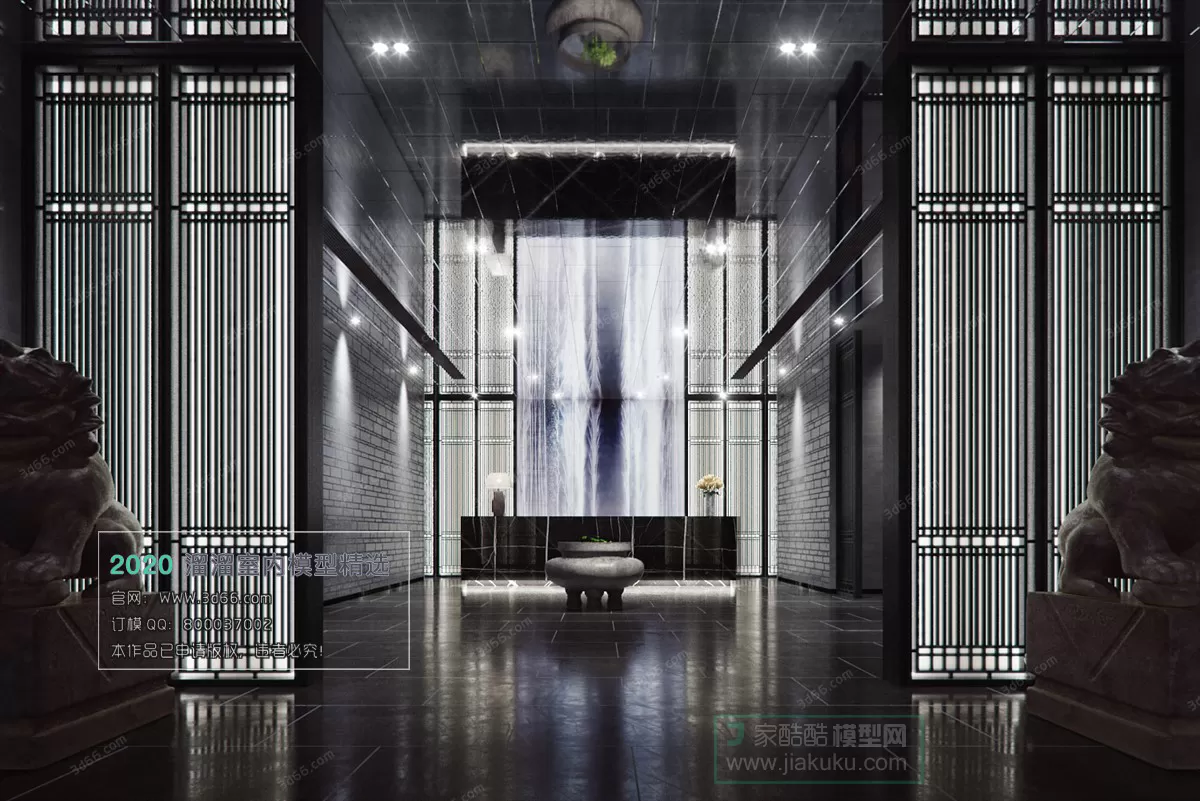 PUBLIC SPACE 3D MODEL - 3D MODELS - 3DSKY FREE MODELS