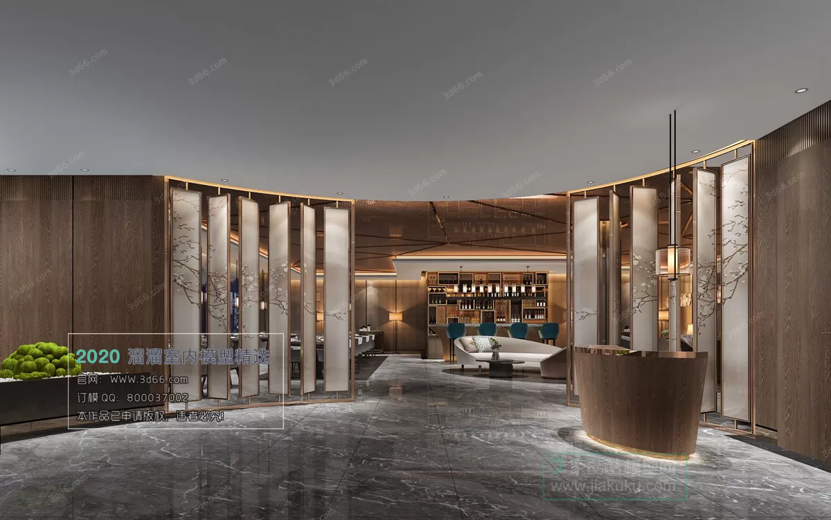 PUBLIC SPACE 3D MODEL - 3D MODELS - 3DSKY FREE MODELS