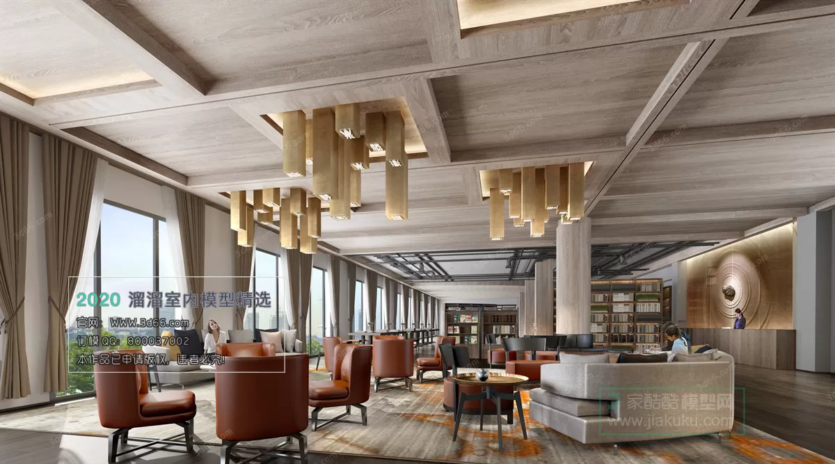 PUBLIC SPACE 3D MODEL - 3D MODELS - 3DSKY FREE MODELS