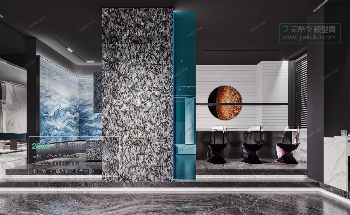 PUBLIC SPACE 3D MODEL - 3D MODELS - 3DSKY FREE MODELS