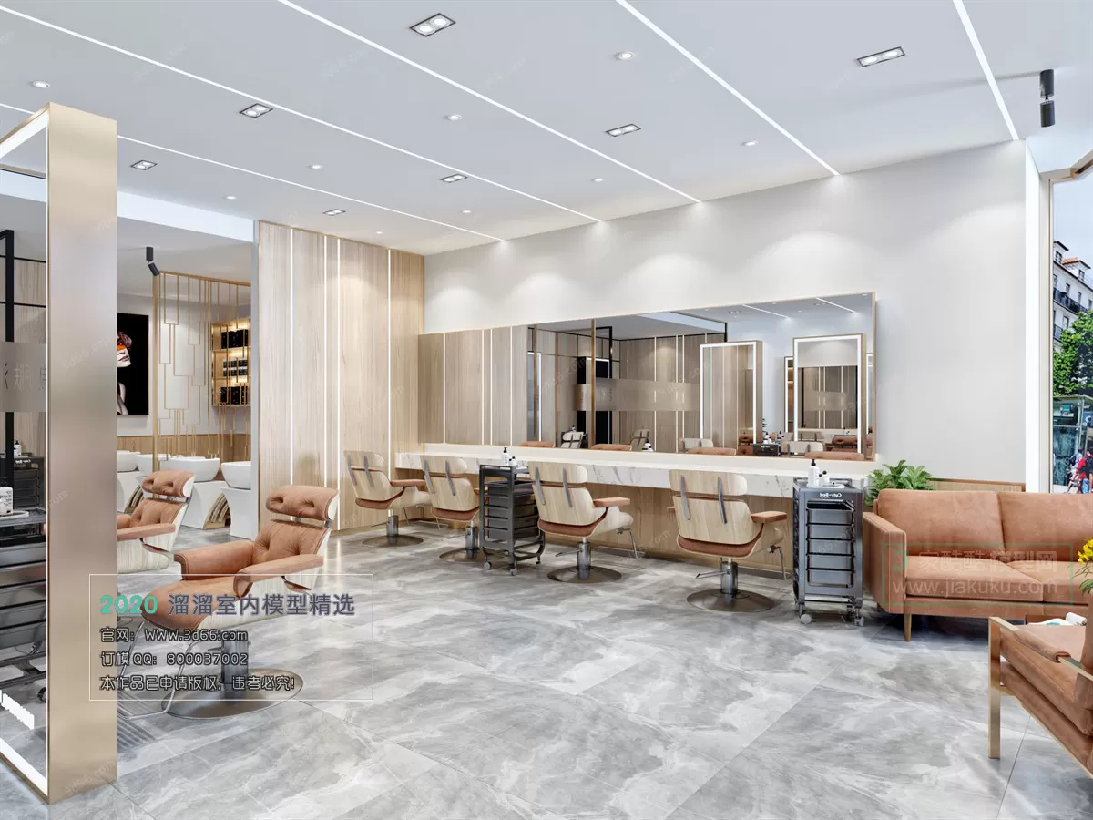 PUBLIC SPACE 3D MODEL - 3D MODELS - 3DSKY FREE MODELS