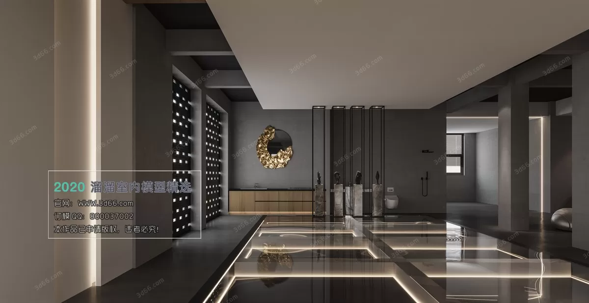 PUBLIC SPACE 3D MODEL - 3D MODELS - 3DSKY FREE MODELS