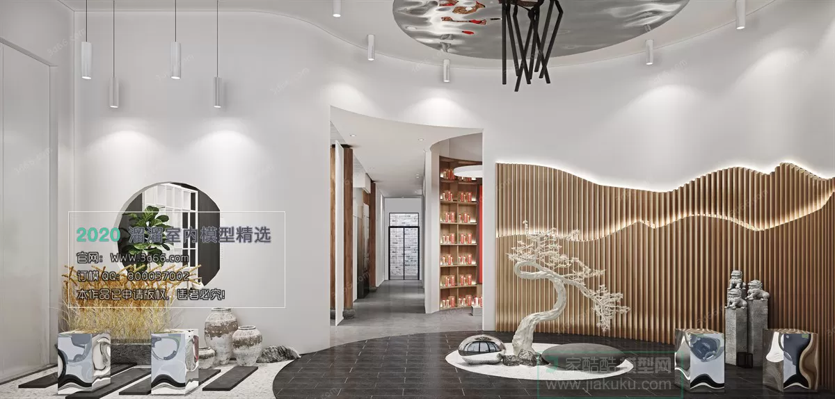 PUBLIC SPACE 3D MODEL - 3D MODELS - 3DSKY FREE MODELS