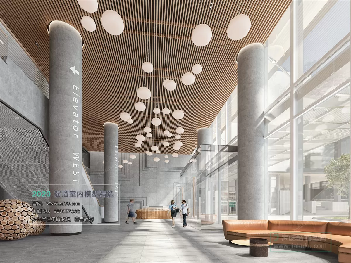 PUBLIC SPACE 3D MODEL - 3D MODELS - 3DSKY FREE MODELS