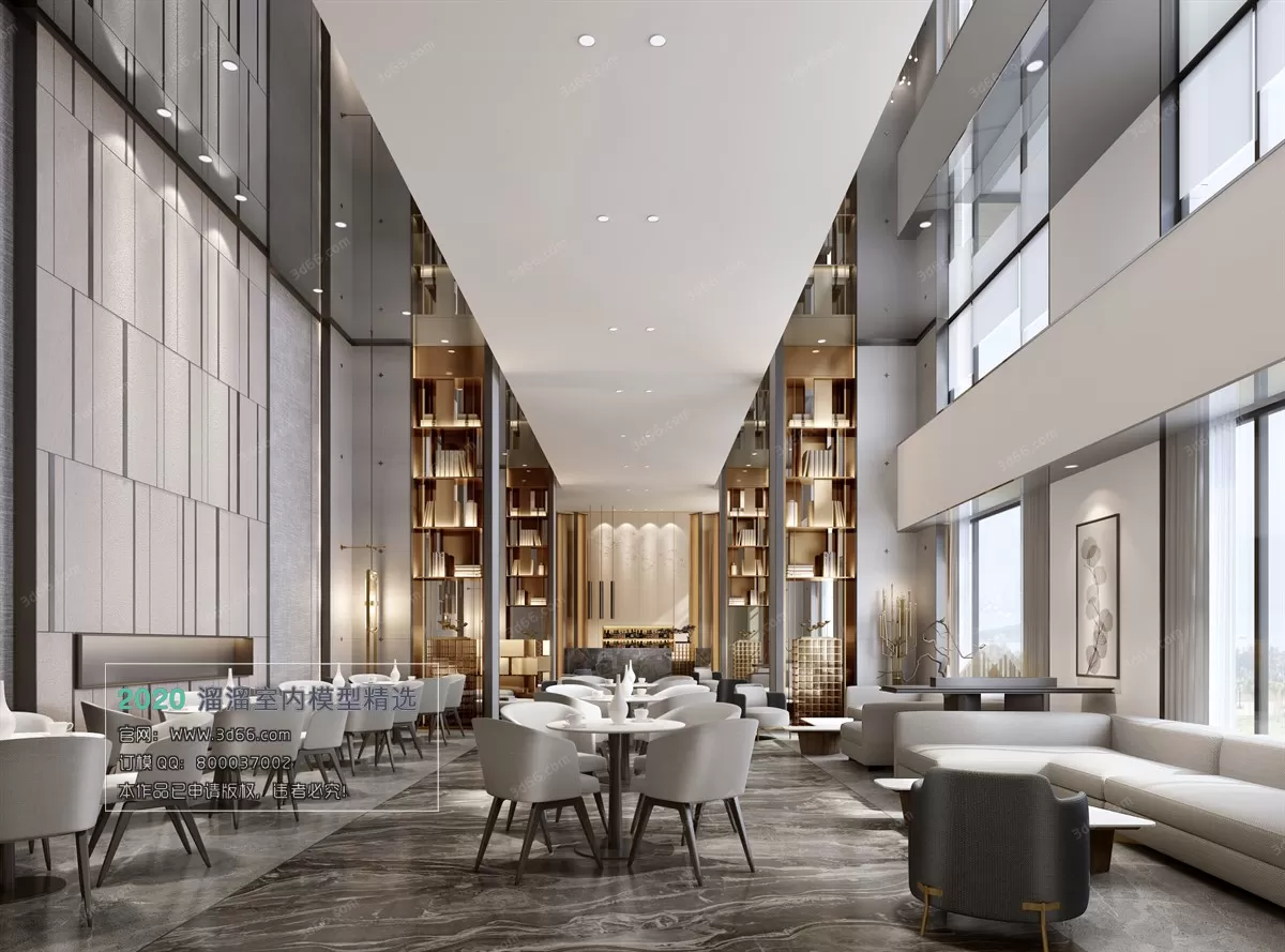 PUBLIC SPACE 3D MODEL - 3D MODELS - 3DSKY FREE MODELS