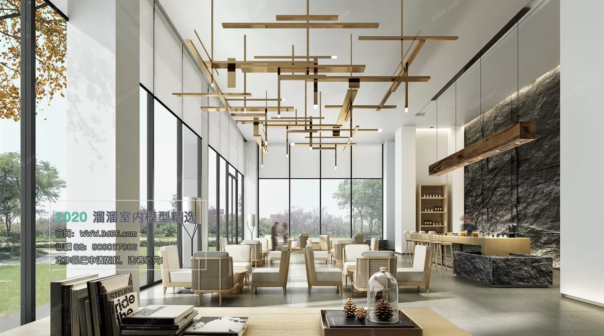 PUBLIC SPACE 3D MODEL - 3D MODELS - 3DSKY FREE MODELS