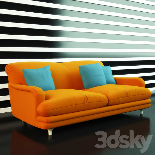 Pudding Sofa 3D Model