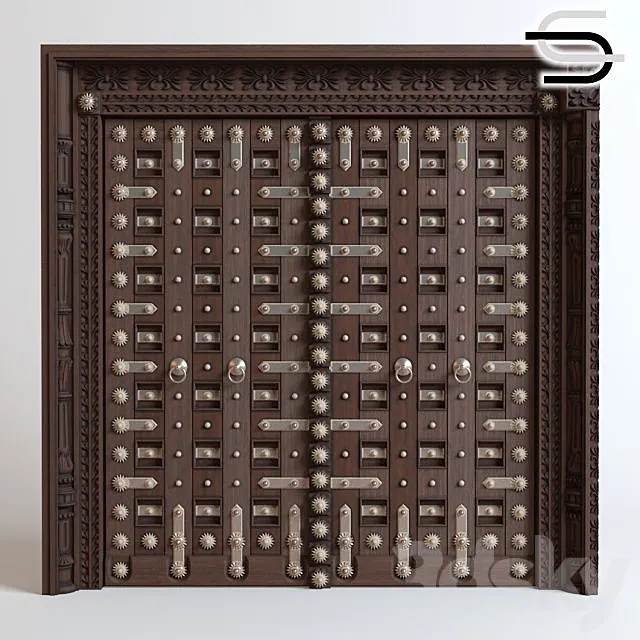 Puerta INDIA 3DModel