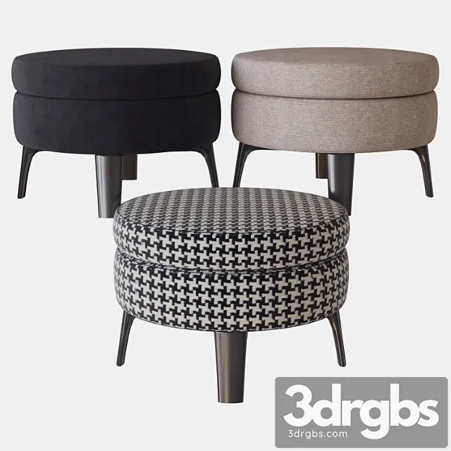 Puf denny minotti 2 3D Model Free