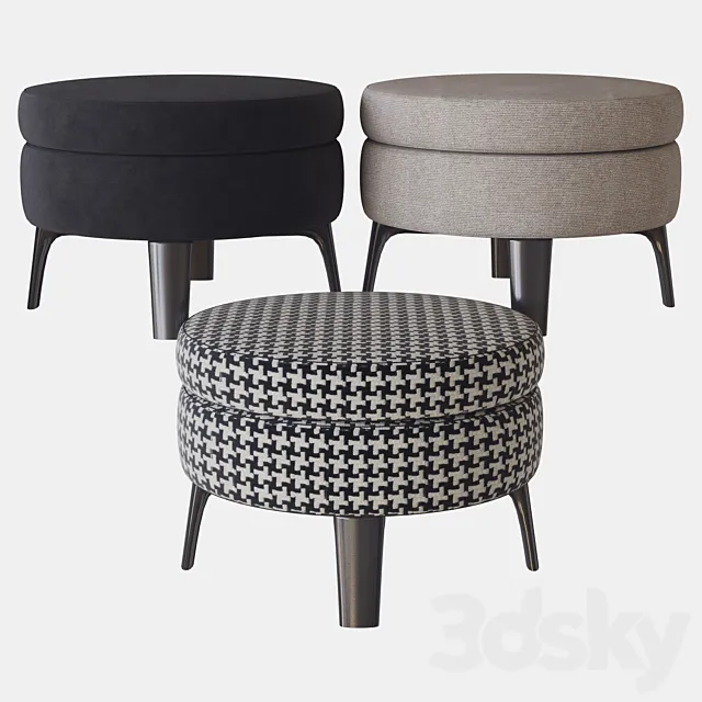 puf denny minotti 3DModel