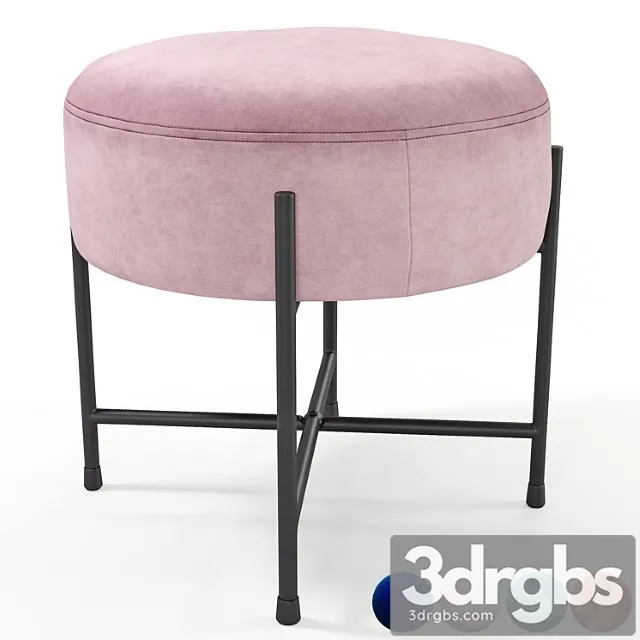 Puf Halmar Niva 1 3D Model Free