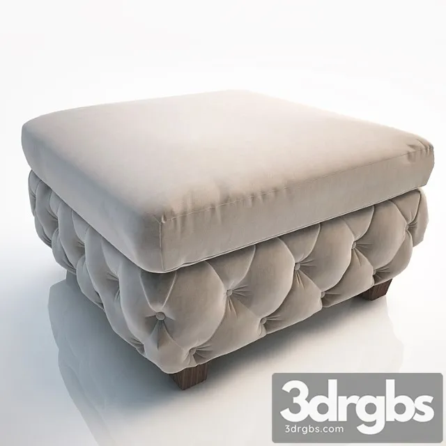 Puf Kare Design 3D Model Free