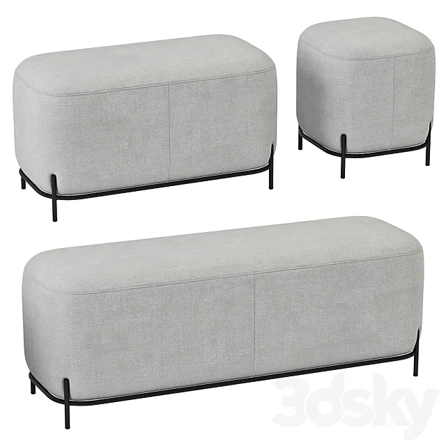 Puff_Pawai_set 3DModel
