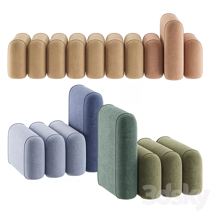 puffa | Sofa 3D Model Free