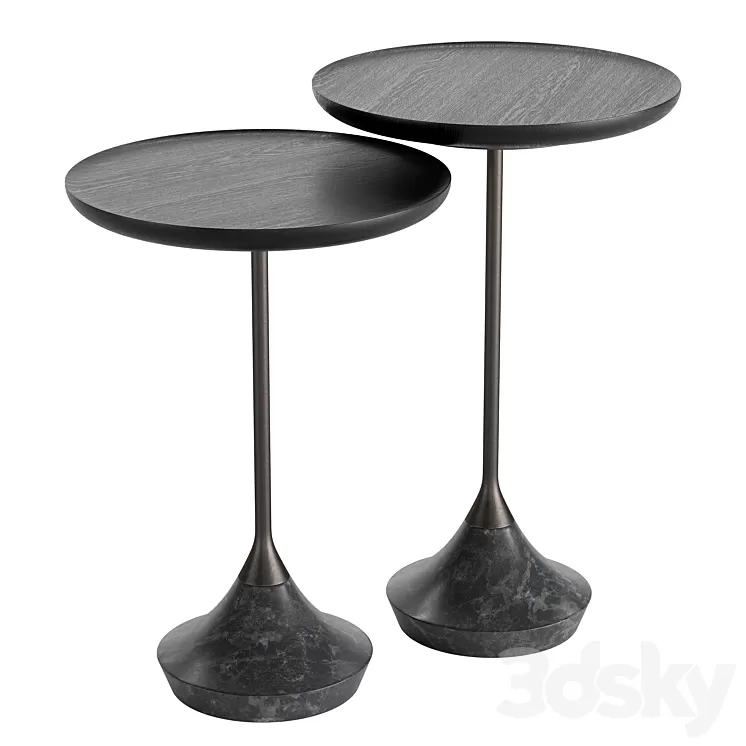 Puglia Side Tables by Eichholtz 3D Model
